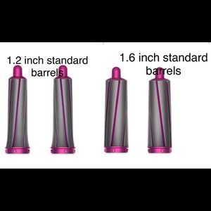 Dyson Airwrap 1.2 inch & 1.6 inch standard length barrels